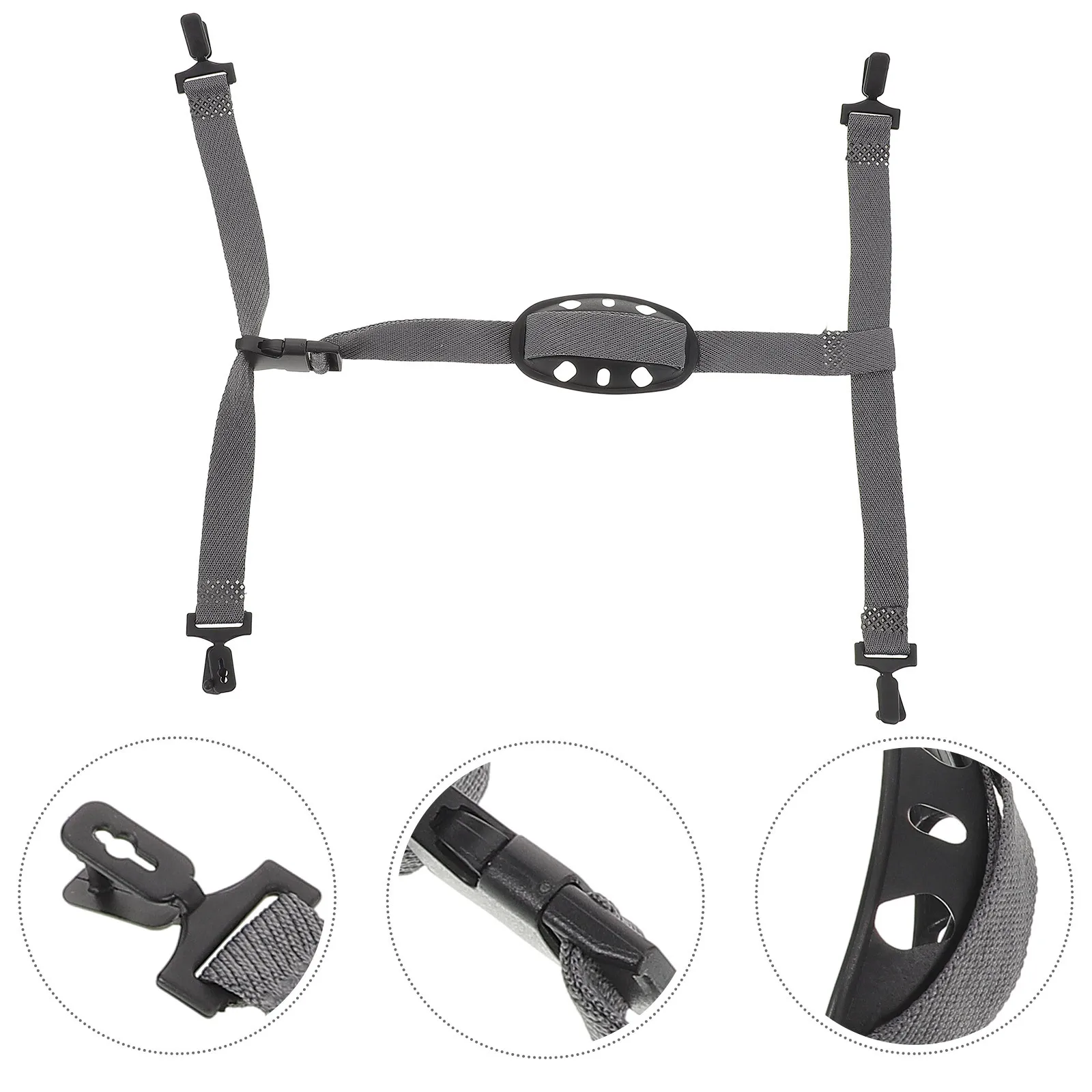 

2Pcs Adjustable Safety Chin Strap Hard Hat Chin Belt Replacement for Worksite Protection Adjustable Strap