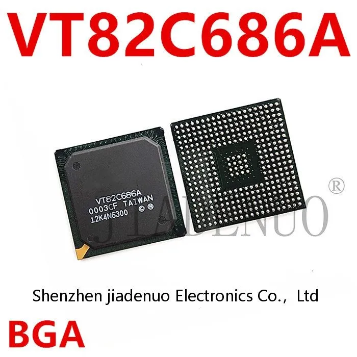 

(2pcs)100% New VT82C686A CF version BGA 82C686A chipset