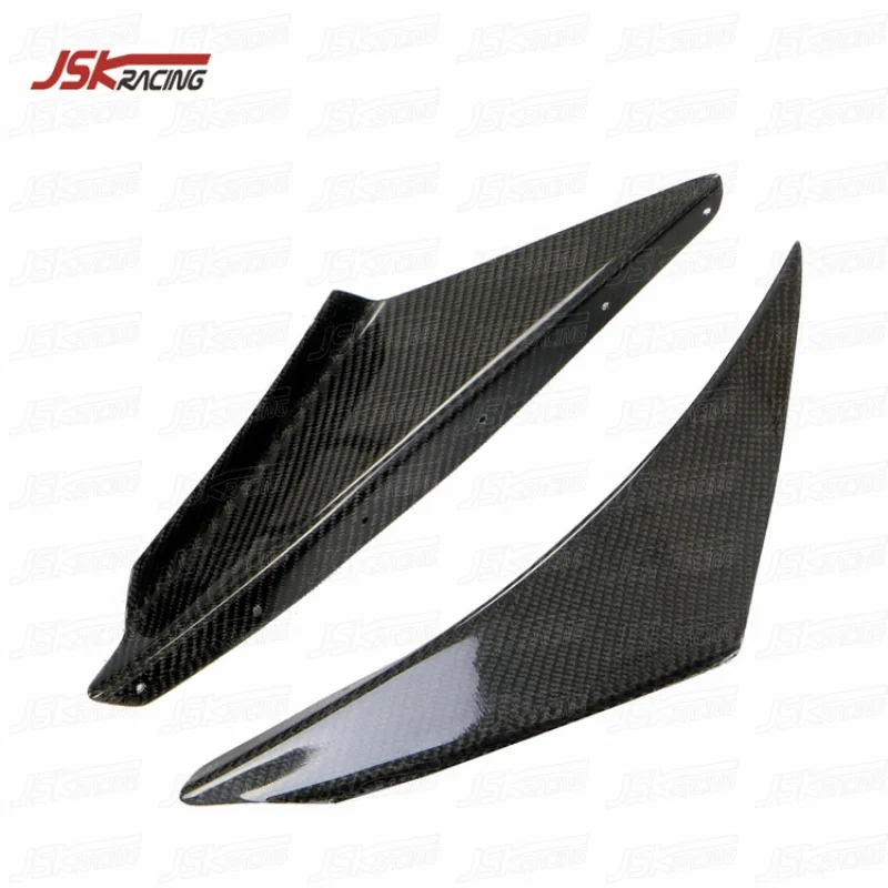 

CARBON FIBER FRONT BUMPER CANARD For 2003-2005 MITSUBISHI LANCER EVOLUTION EVO 8