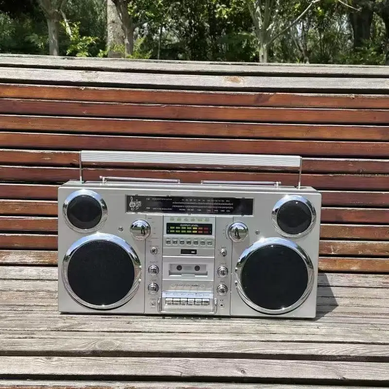 

Беспроводная Bluetooth-колонка, портативный бумбокс, кассетный плеер