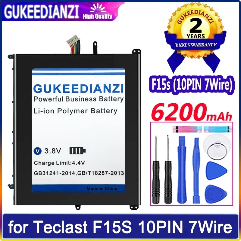 

Аккумулятор 28168243P 30154200P 6200 мАч для Teclast F15S UTL-2778180-2S 10 контактов, 7 проводов