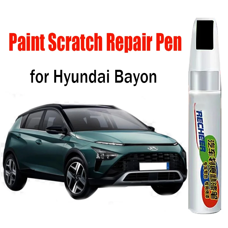 

Автомобильная ручка для ремонта царапин, ручка для ретуши для Hyundai Bayon 2025 2024, средство для удаления царапин, аксессуары для ухода за краской автомобиля