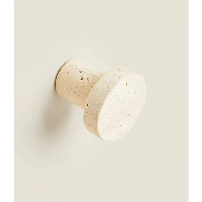 Natural Marble Travertine Clothes Hat Bag Hook Hanger Hooks Bathroom Bedroom Clothing Store Accessories Home Decor Organization