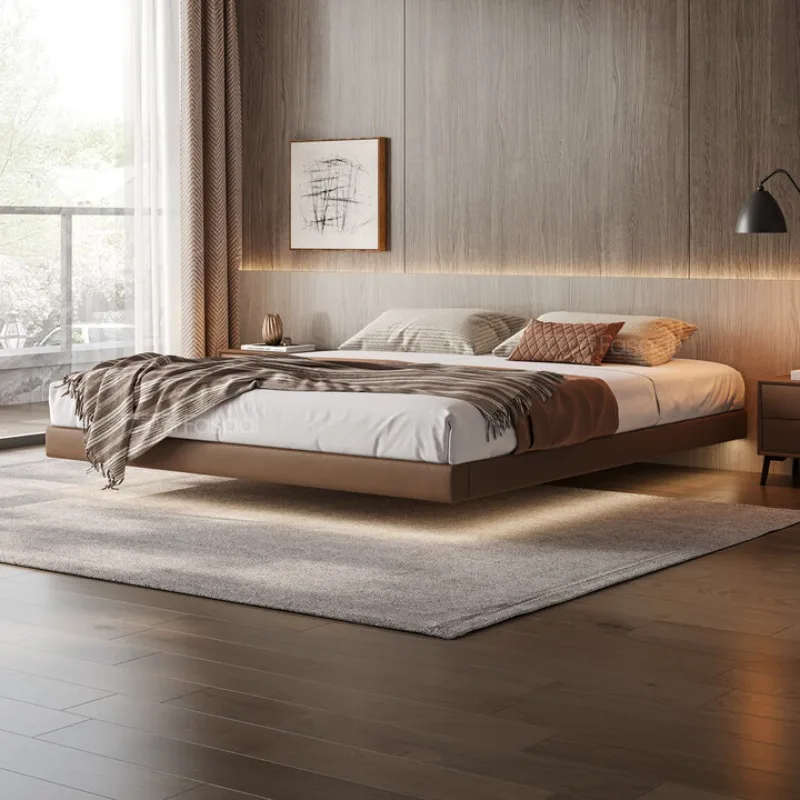 

Lamp Bedrooms Bed Frames Queen Size Luxury Headboards Double Bed Frames Room Modern Nordic Letto Matrimoniale Home Furniture