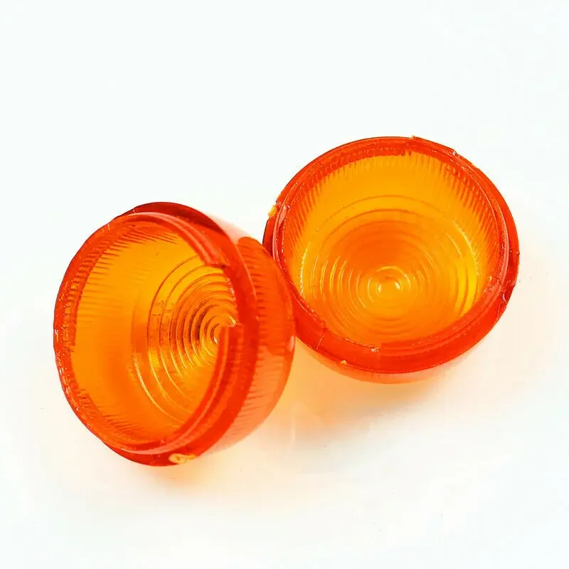 Amber Turn Signals Cover Signal Lens For Suzuki DR250 DR200 DR125  Custom