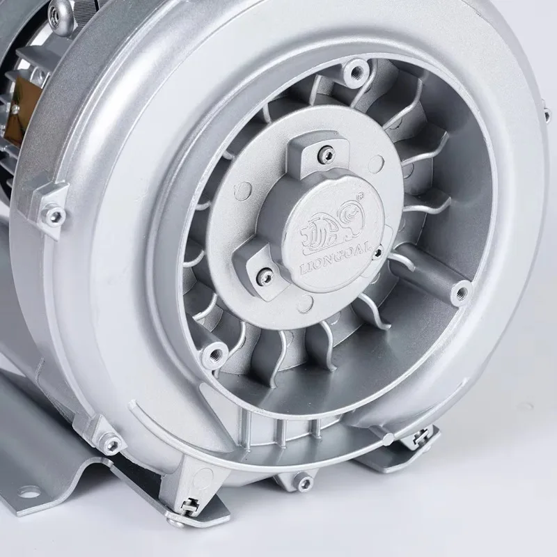 Produttore di mini soffianti ad anello d'aria ad alta pressione monofase monostadio da 0,5 CV