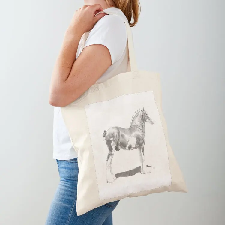 

Clydesdale Stallion Tote Bag Lady bag Big bag cute tote