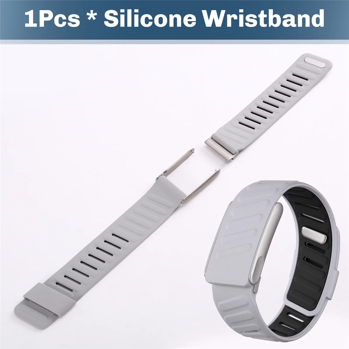 

AA74 Super Soft Sportflex Silicone Wristband for 5.0 Waterproof and Sweatproof Outdoor Sports