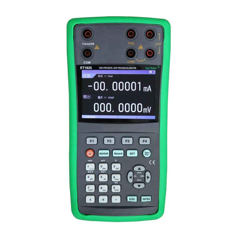 High-Precision Multi-Function Process Calibrator Industrial Process Detection Instrument ET1625