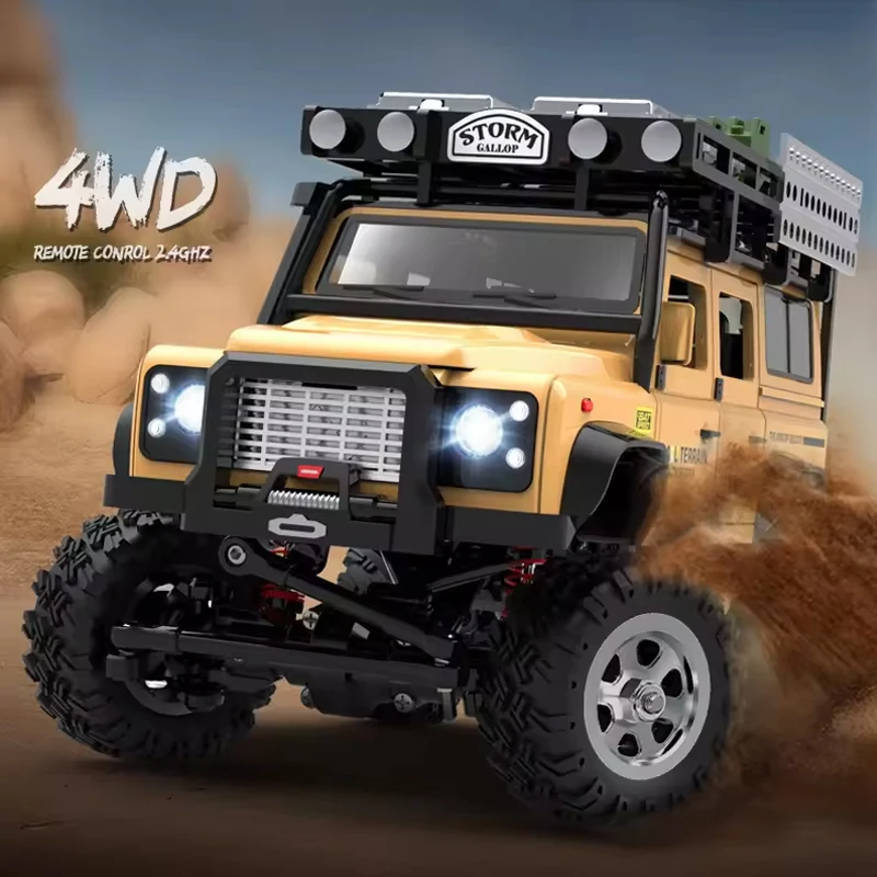 1/28 Mini RC Land Rover Serie 2.4G Telecomando 4WD Elettrico Fuoristrada Camion Da Arrampicata Per Bambini E Per Adulti Giocattolo Regalo Di Compleanno