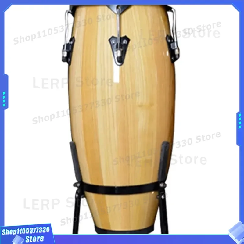 Professional Wooden Conga Drum Set 10 11 12 Inch Latin Percussion Instrument with Stand for Stage Performance OEM Custom 2