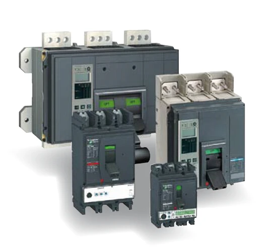 NS NS630b-1600A ComPacT NS1000N 3P 4P 50kA وحدة رحلة ثابتة تعمل يدويًا MicroLogic 2.0A C100N32AFM C100N42AFM