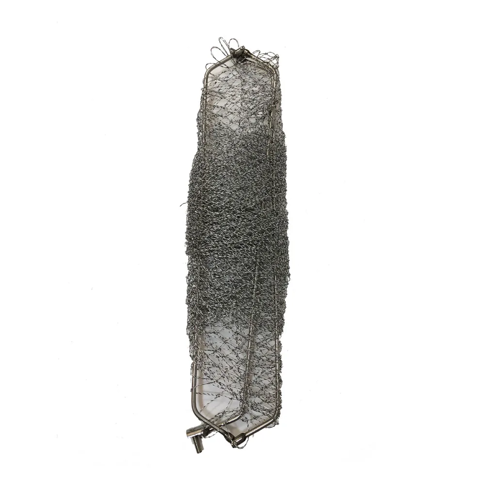 Dreieckiges Faltenkescher zum Angeln, Edelstahl-Schaufelnetz, hohles Handnetz, 40–60 cm, starke, solide Angelwaren, Fischfalle – Detail 12