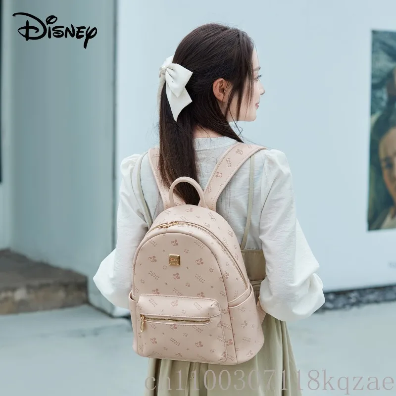 Disney Women Backpack Fashion Large Capacity Rucksack College Student Commuter School Bag