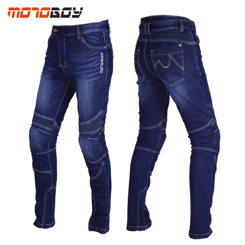 

Motorcycle Pants Jeans Trousers Elastic Motosiklet Pantalon Breathable Moto Pads Wearable Motocross Motorcycle Big Size XXL