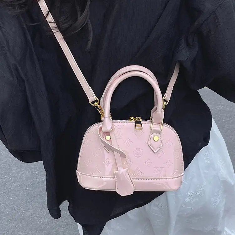 

2025 Super Fire Shell Bag Fashion Versatile Light Luxury High-end Women's Bag Shoulder Bag Oblique Cross-Foreign Style Handbag