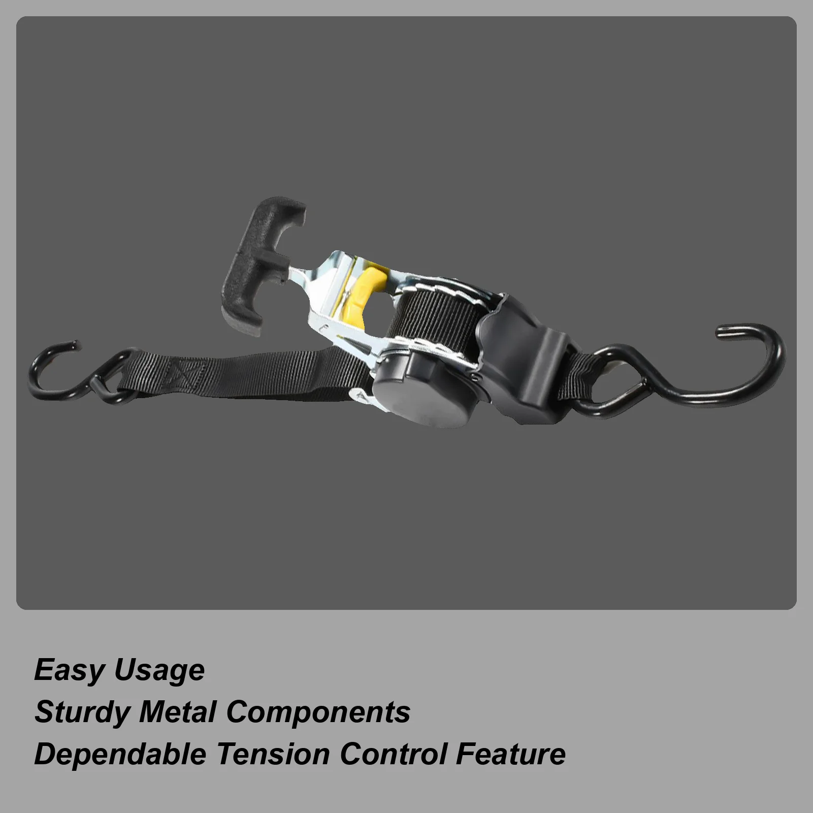 

Car Tie Down Straps Ratchet Heavy Duty Ratchet Self-Retractable Tie Down Straps Heavy Duty Automotive Webbing Supplies For