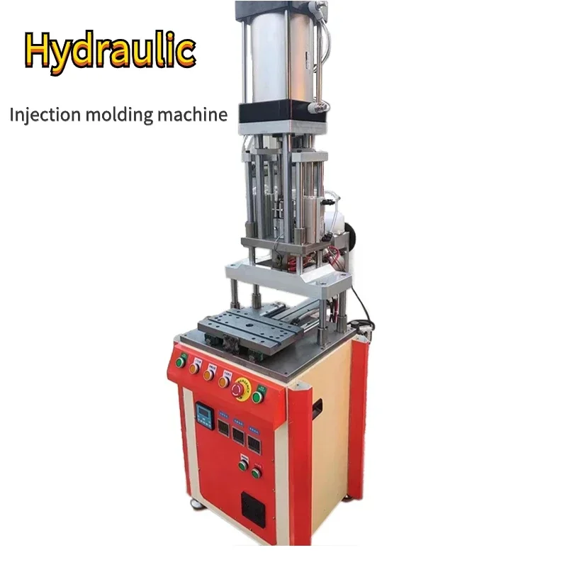 50g Hydraulic Vertical Injection Molding Machine Polymer Plastic Injection Molding USB Data Cable Head Injection Molding Machine