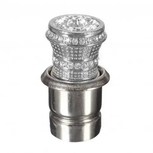 Stijlvolle Bling-Auto Stopcontact Stekker Outlet Power 20mm Universele Faux Crystal Sigarettenaansteker Verwarming Sprankelende Auto Decor