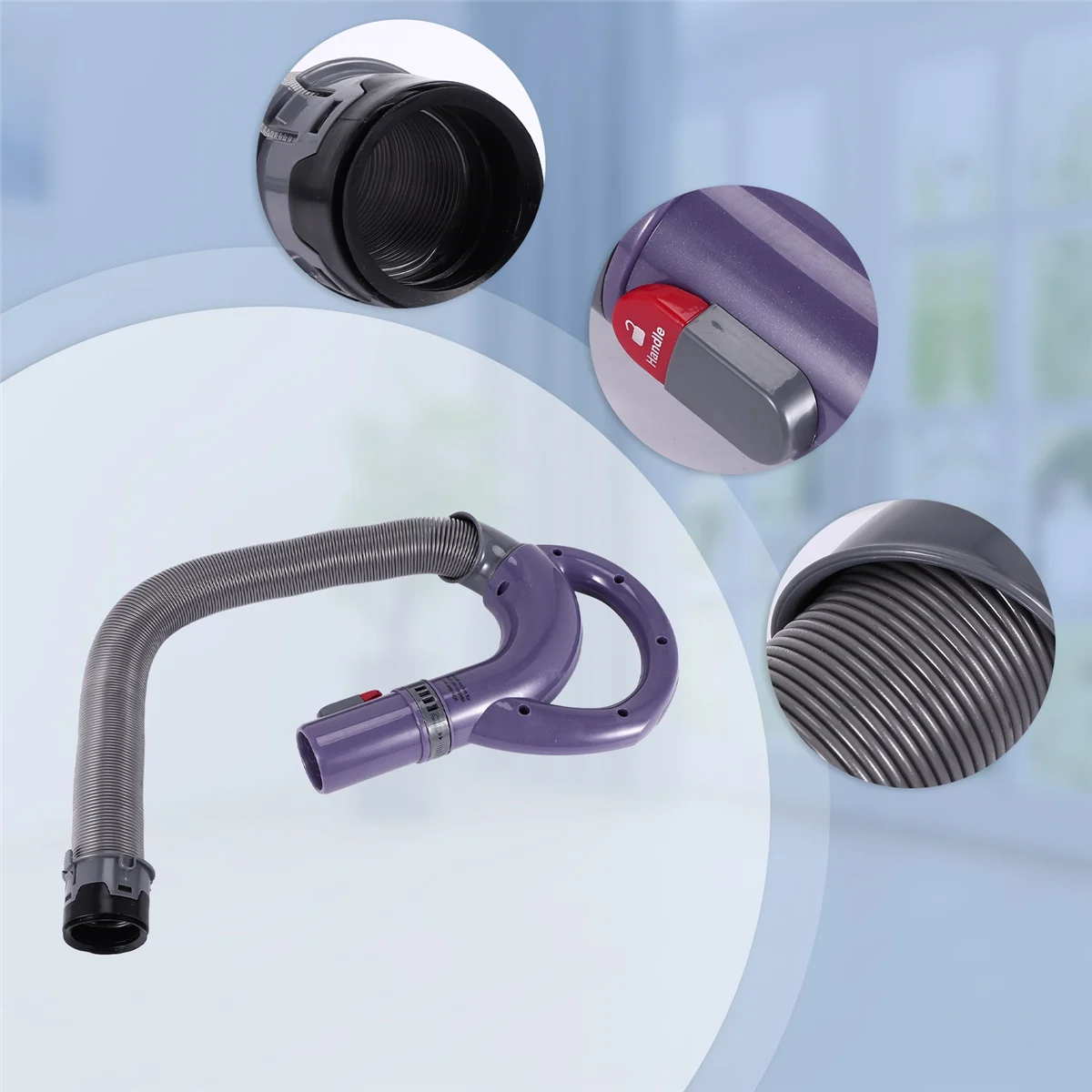 Сменная ручка шланга, совместимая с Shark Navigator NV350, NV351 NV352 NV355 NV356 NV357 и UV440 Vacuum_ABGP