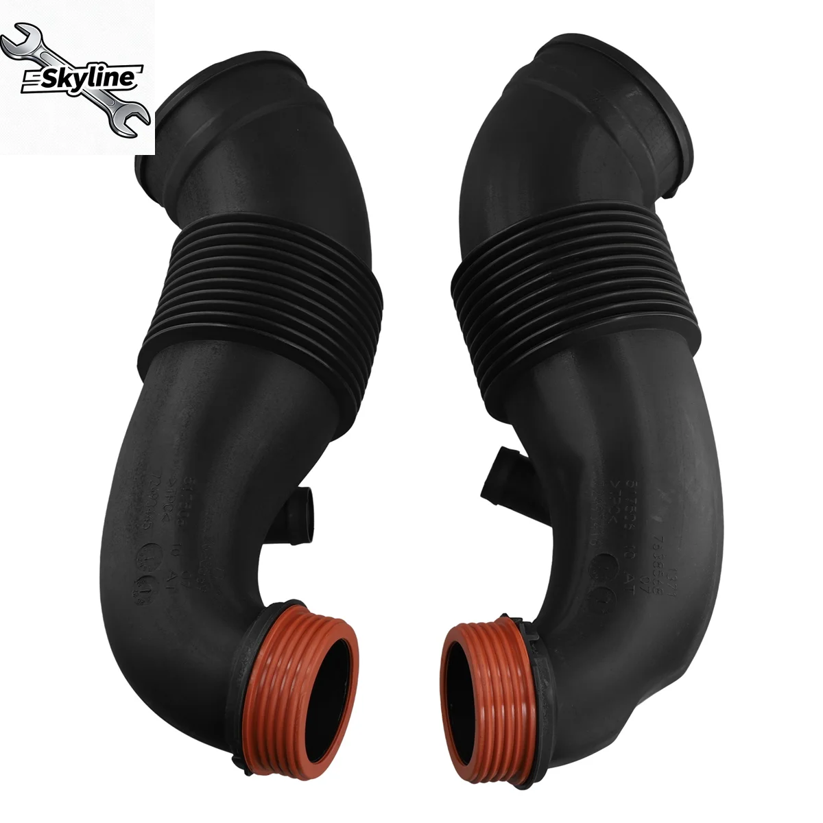F15 F16 X5 X6 2013-2019 Car Engine Air Intake Hose 13717638569 13717638568