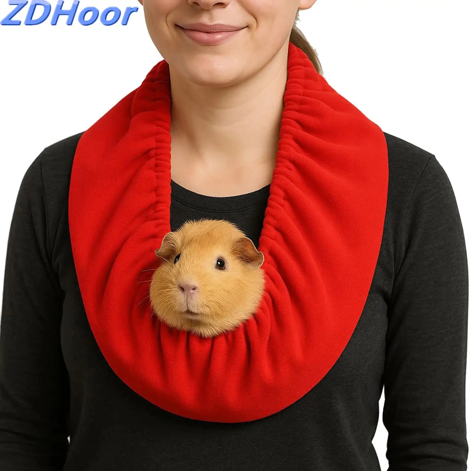 

Теплая сумка-шарф, маленькие животные, домашние животные, уличная дорожная портативная сумка с лямкой на шее, идеально подходящая для морских свинок, крыс, шиншилл