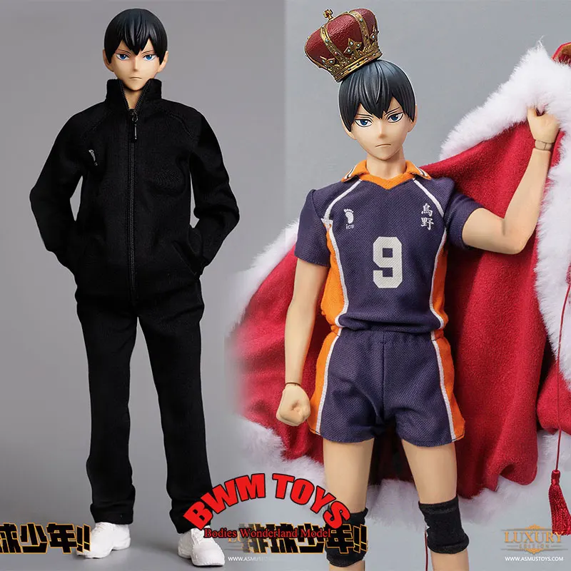 

In Stock ASMUS TOYS HQ02 1/6 Scale Male Soldier Anime Volleyball Boy Tobio Kageyama 12inch Action Figure Doll Collection