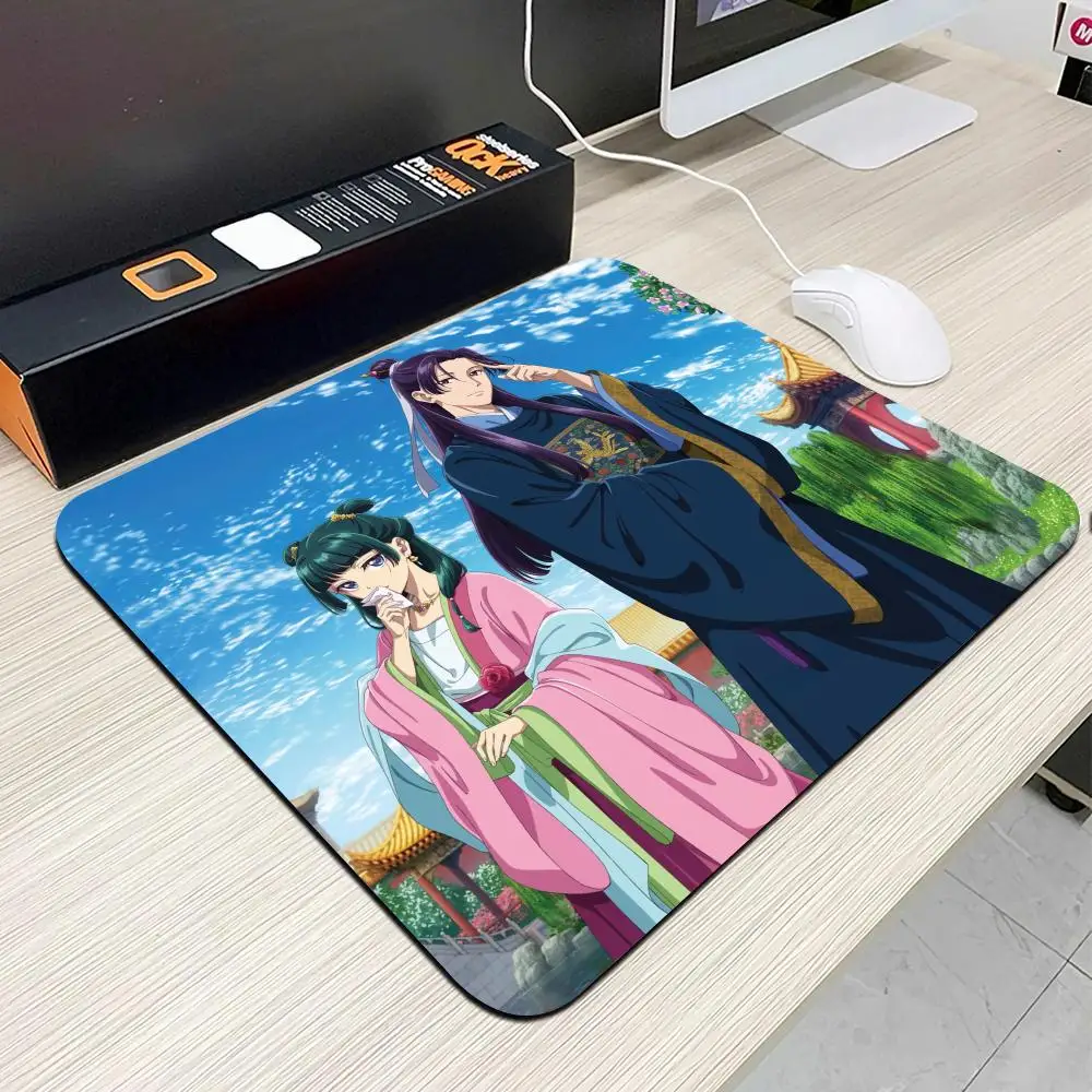 The Apothecary Diaries Mouse Pad Small Office Table Mats Computer Accessories Washable Non-slip Rubber with Precision Lock Edge
