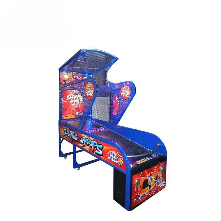 Coin Operated Amusement Park Basketball Machine Redemption Games