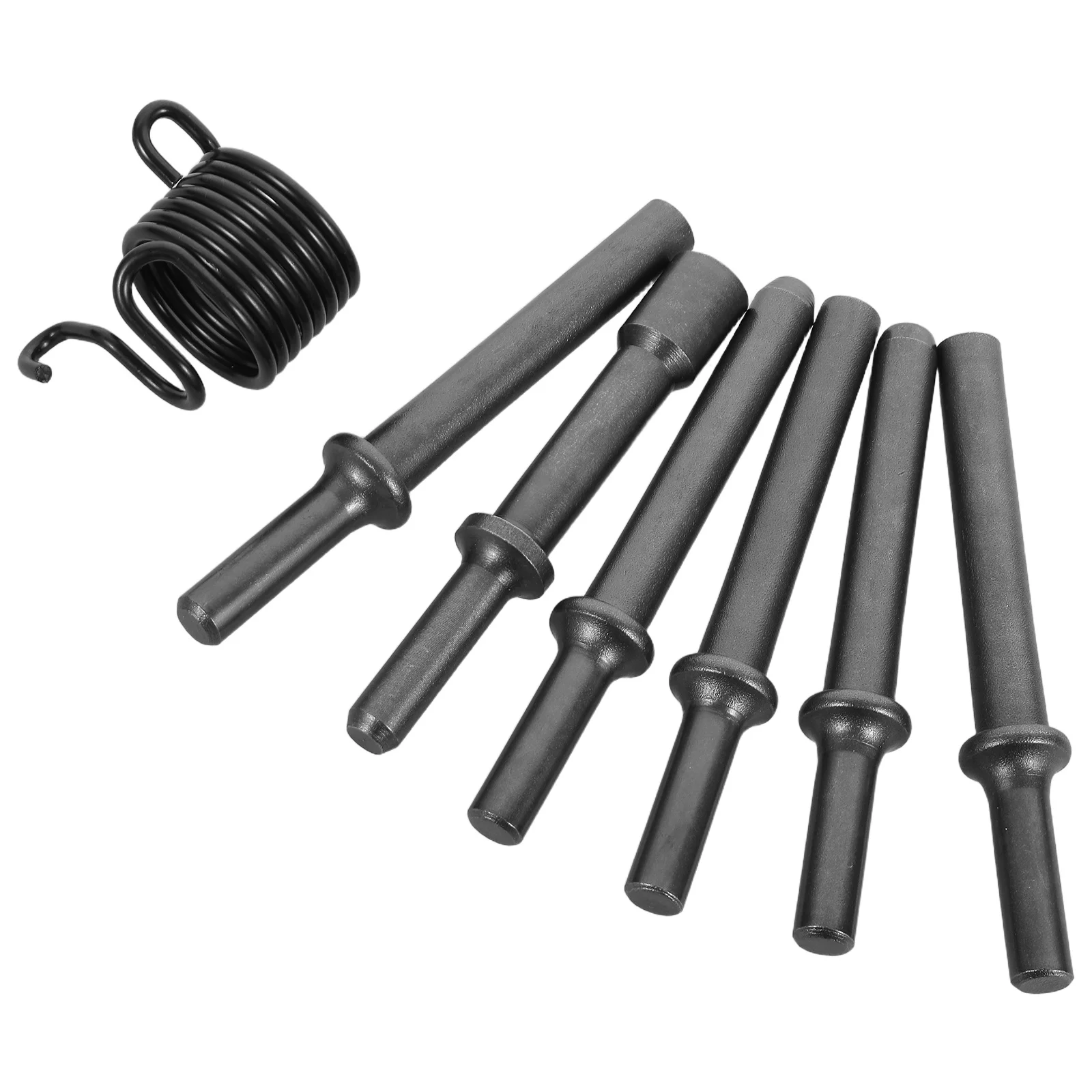 

1Set Pneumatic Hammer Chisel Set Air Hammer Bits for Smoothing Rivet Setting Tool with Solid Semi-Hollow Heads Drift Punch