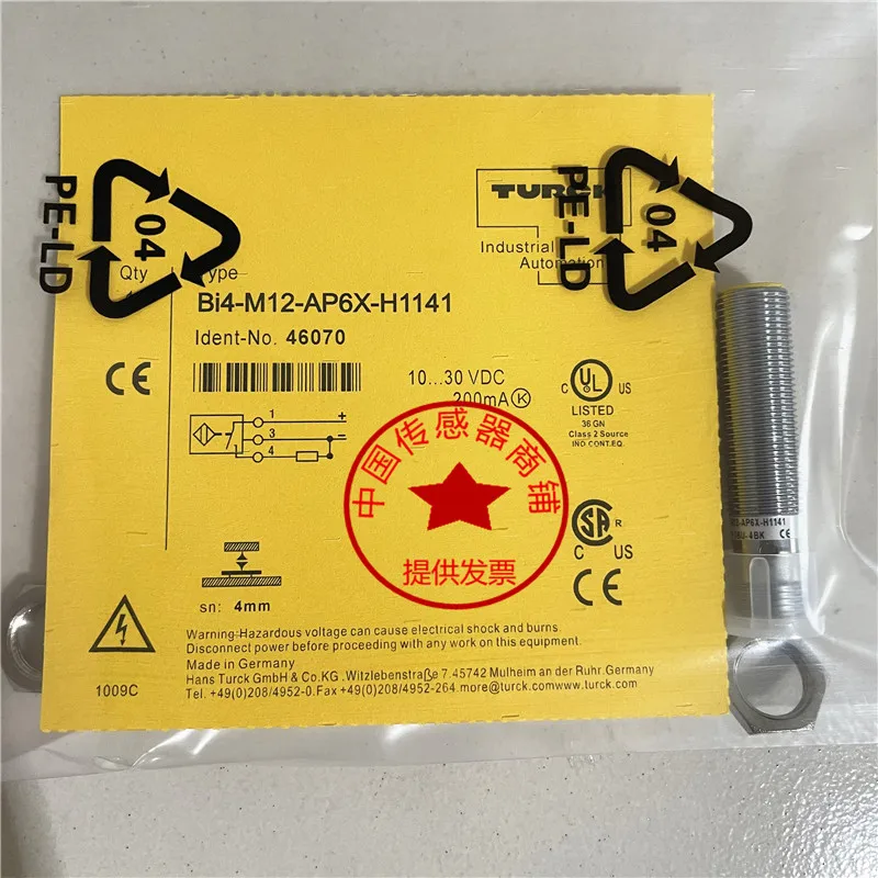 Turck BI5U NI8-M18-AN6X BI2 NI4-M12-AP6X AD4X AZ3X-H1141 New Condition Industrial Automation Connectivity Devices