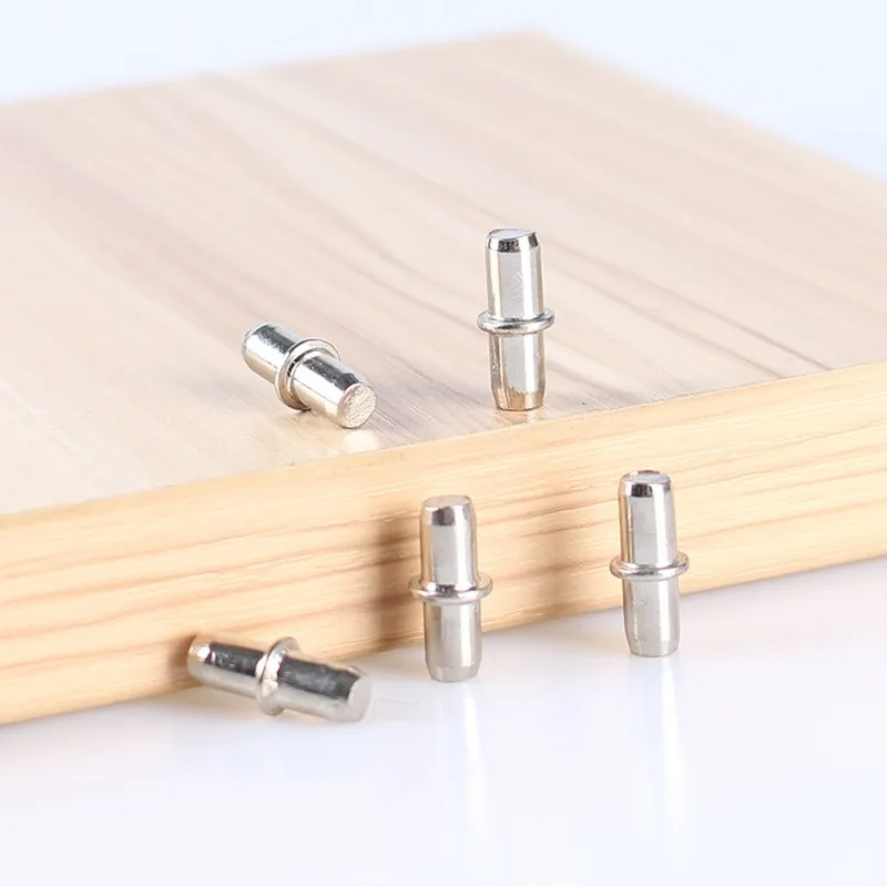 60 pcs Iron Cabinet Pegs Sturdy Load Bearing, designed for Cabinet Shelving, Iron Metal Material, Multipurpose