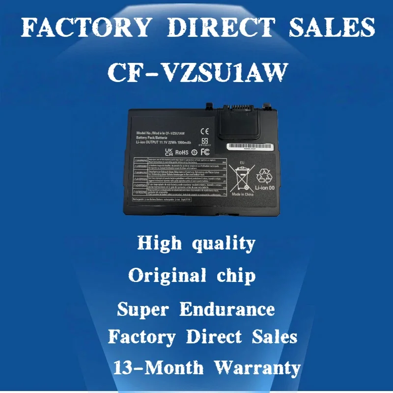 

New Laptop Battery CF-VZSU1AW CF-VZSU1BW for Panasonic CF-33 CF33 12 inch