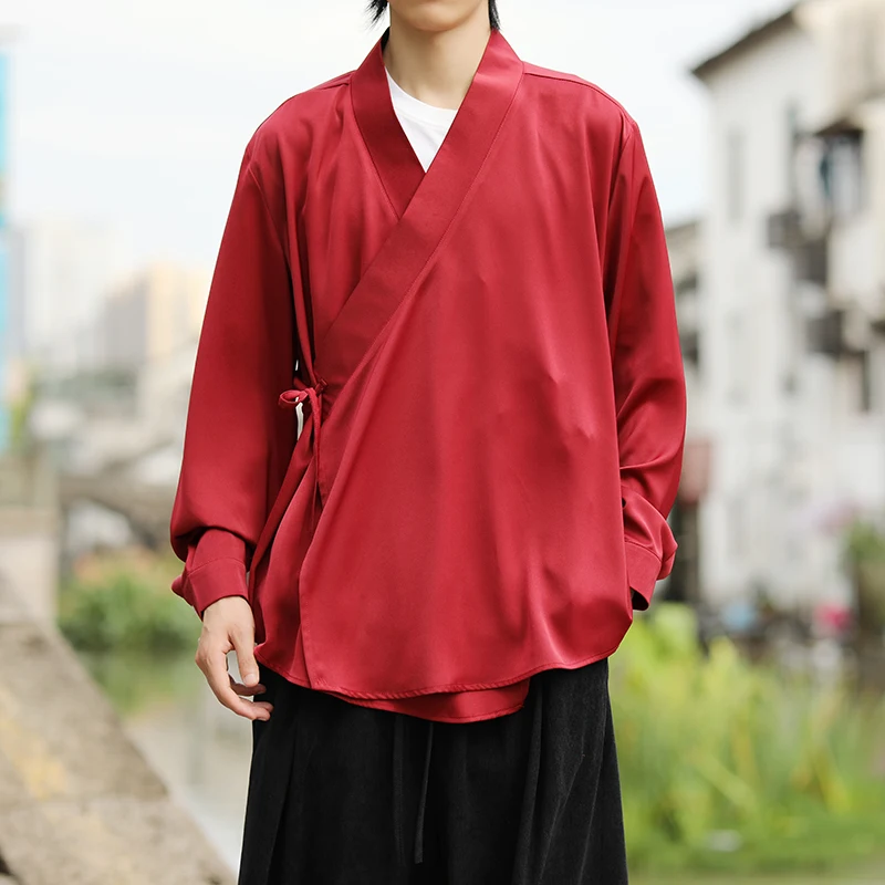 

M-XXXXXL Plus Size Zen Comfort встречает стиль: халат и кардиган-кимоно в азиатском стиле | Китайская элегантность ханьфу и японская домашняя одежда