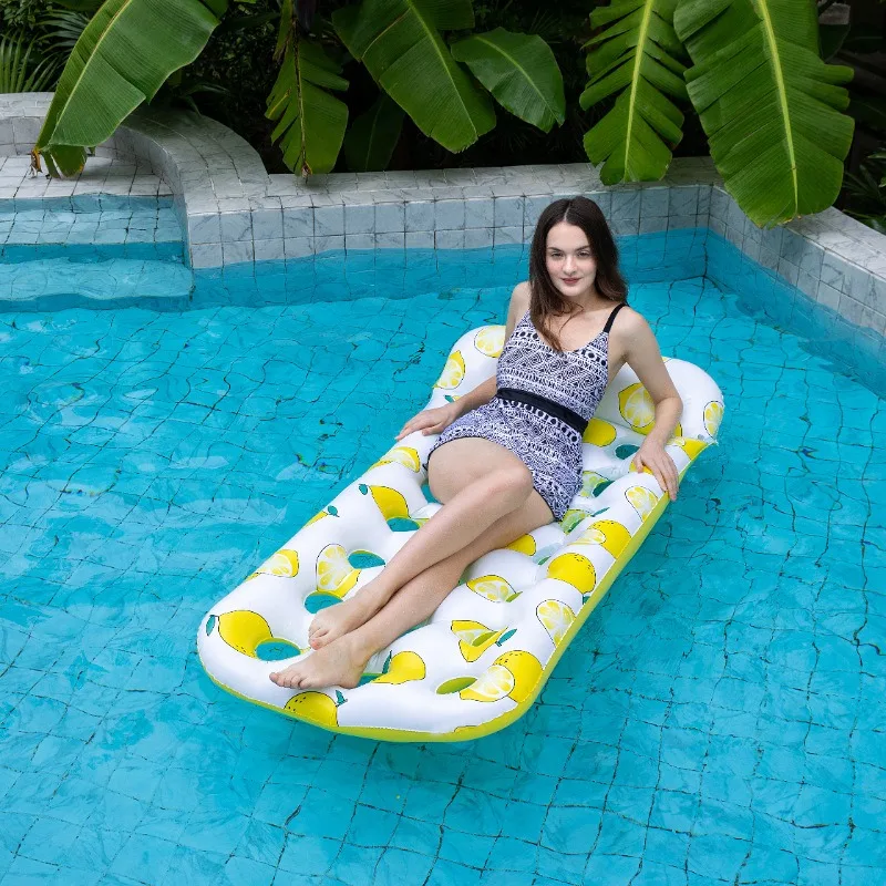 Floating Platform Inflatable Seatings Watermelon Inflatable Seatings Hole Toy Adults Outdoor Furniture Sedie Gonfiabili ZY40CQZJ