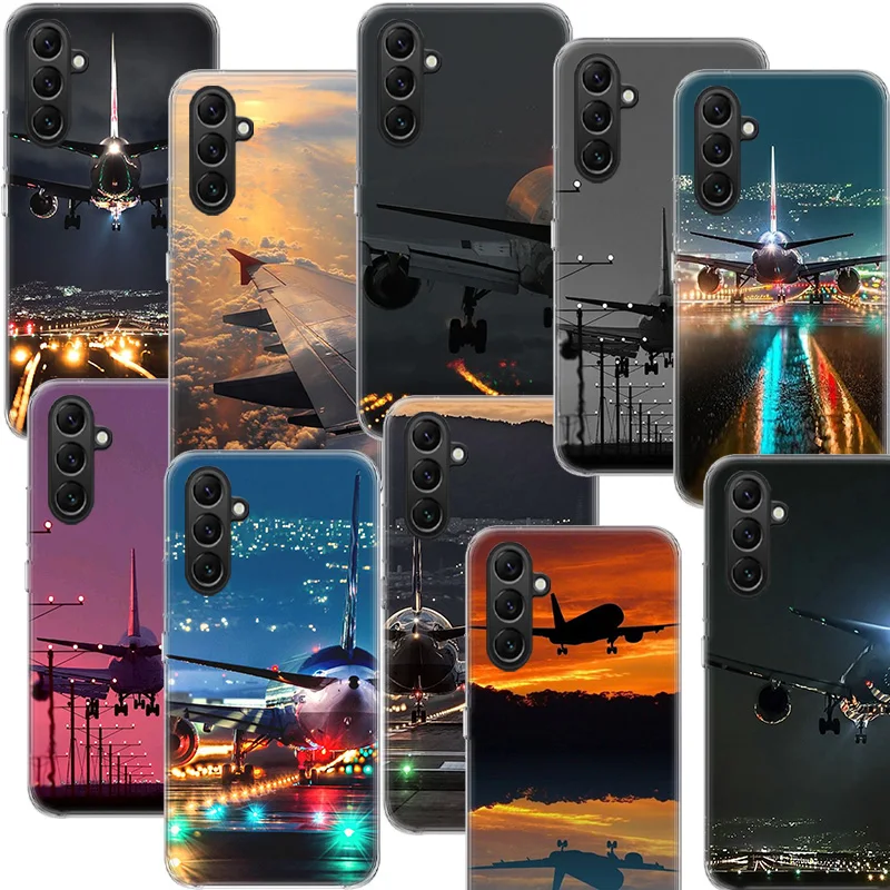 Airport Shuttle Transportation Phone Case Samsung A02S A03S A13 A23 A33 A52S A12 A22 A32 Galaxy A51 A71 A41 A21 A31 A53 A73 A11