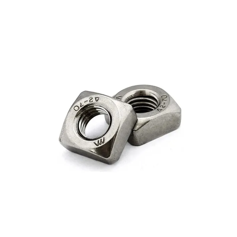 

DIN557 304 Stainless Steel Square Nuts M3 M4 M5 M6 M8 M10 M12