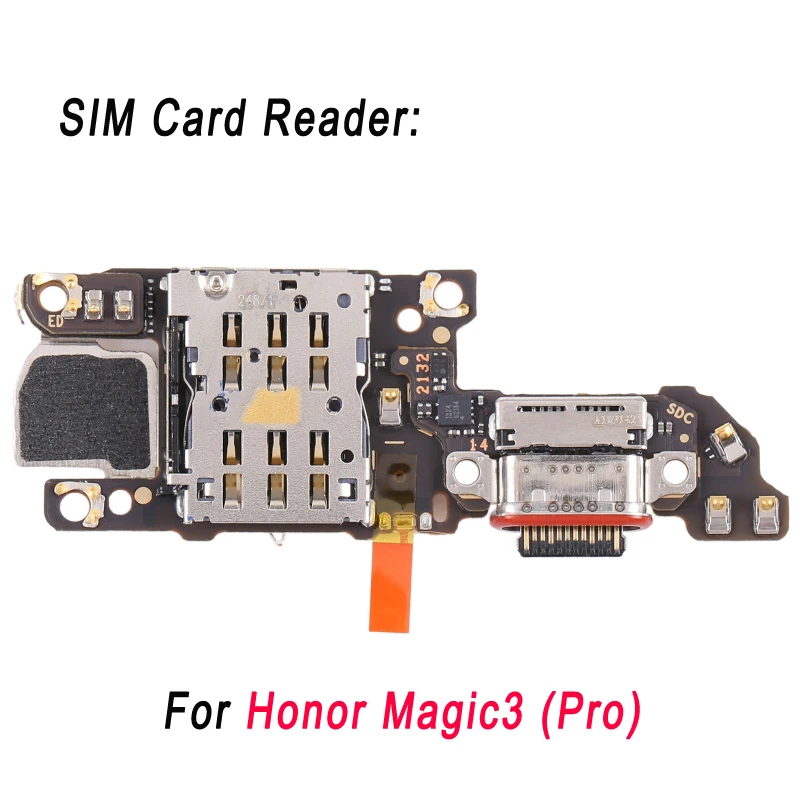 

Original SIM Card Reader Board With Mic For Honor Magic3 / Magic3 Pro