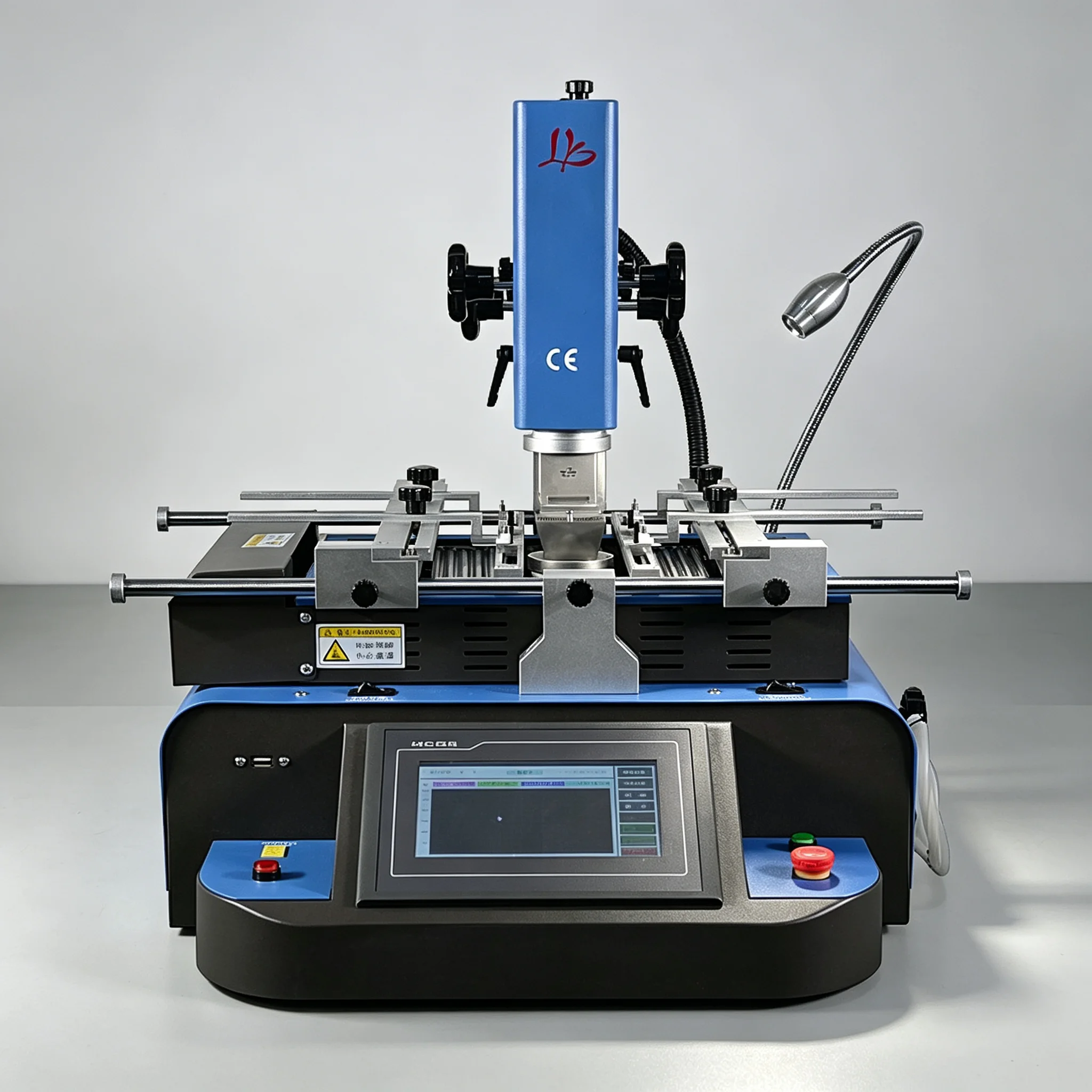 G580 PRO Semi Automatic BGA Rework Machine Solder Station for Laptops Game Consoles Chip Repair 4800W 3 Zones