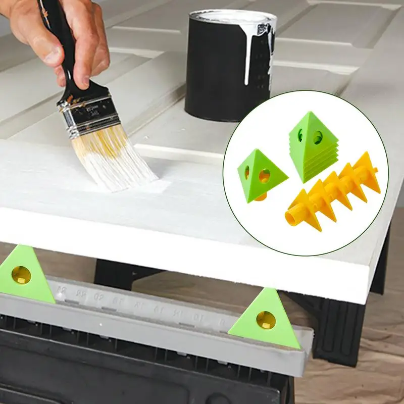 6 шт., подставки для рисования пирамиды из акрила и эпоксидной смолы