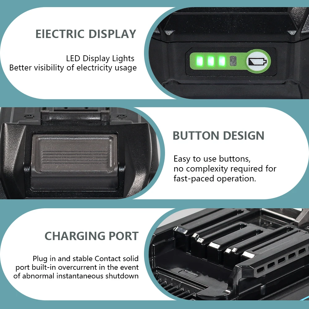 Для Makita 40 В XGT 3,0 Ач 18650 Замена литий-ионного аккумулятора для BL4025 BL4040 BL4020 BL4050 Аккумуляторные электроинструменты