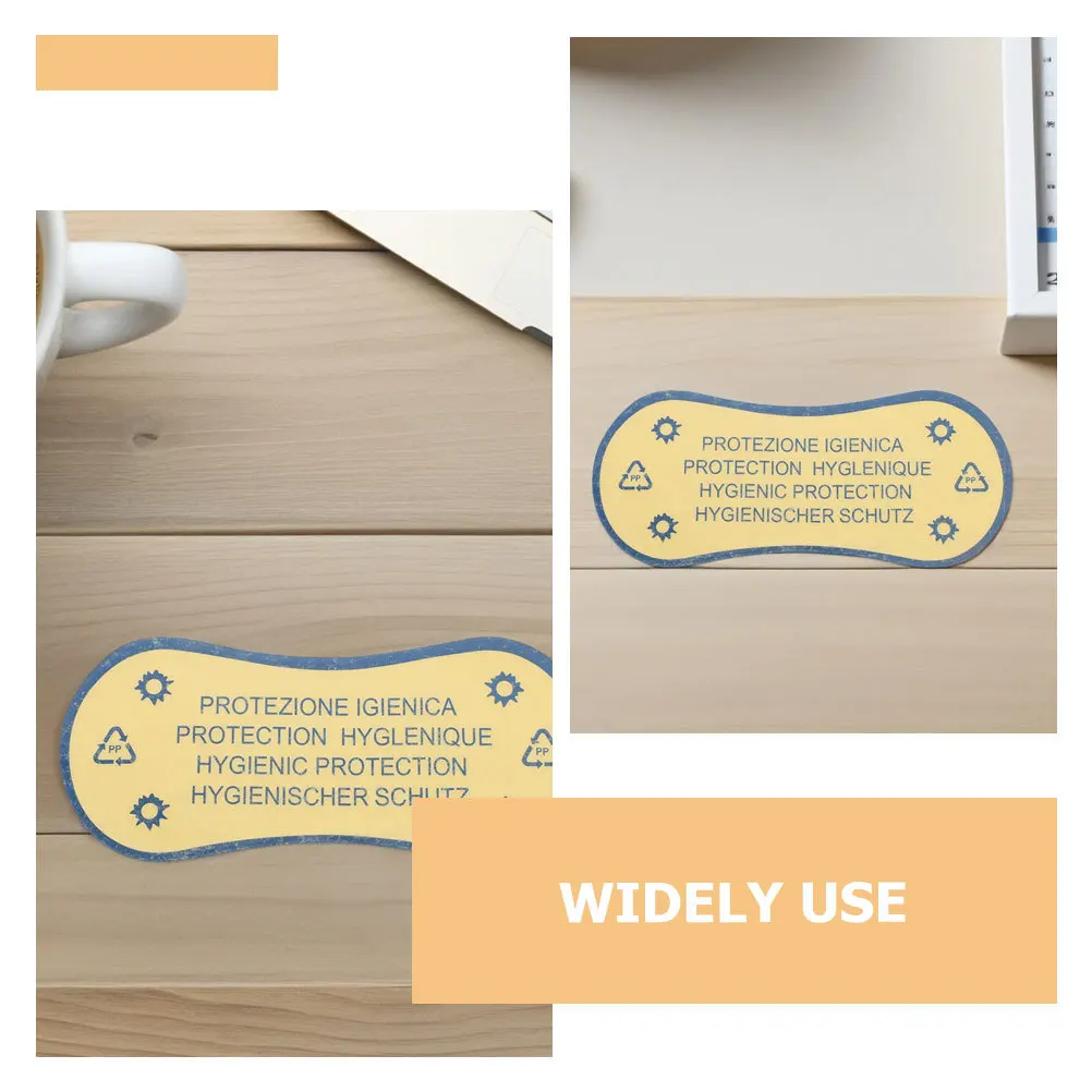 70Pcs Portable Clothes Stickers for Swimwear Swimsuit Bikini Underpants Protective Barrier Swimsuit Warning Labels