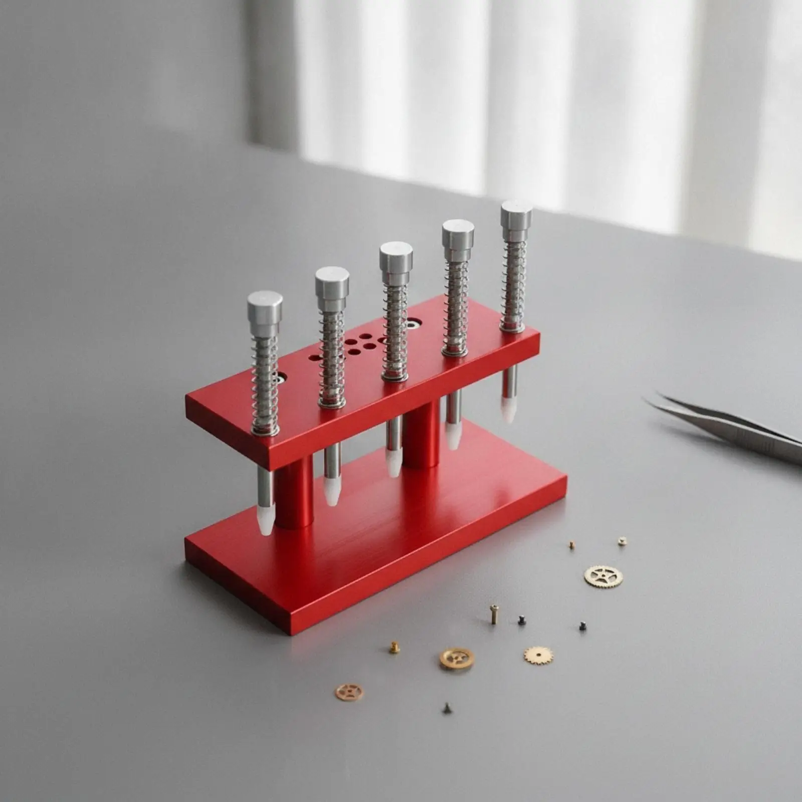 QC027 Timepiece Hand Installation Tool Portable Timepiece Hand Setting Tool for Hobbyists, Watchmakers, Workbench