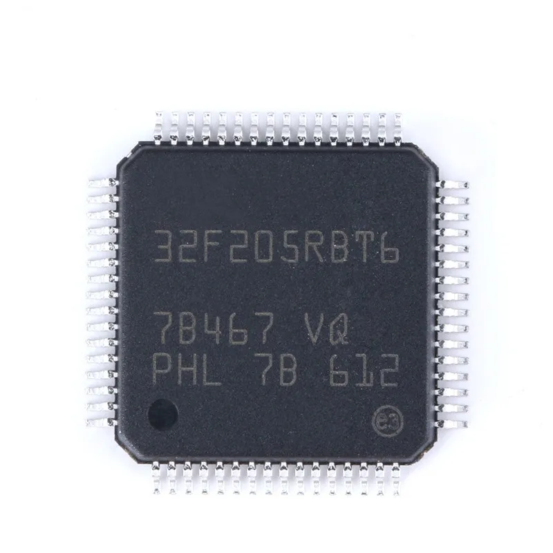 

10PCS/LOT STM32F205RBT6 LQFP-64 new original