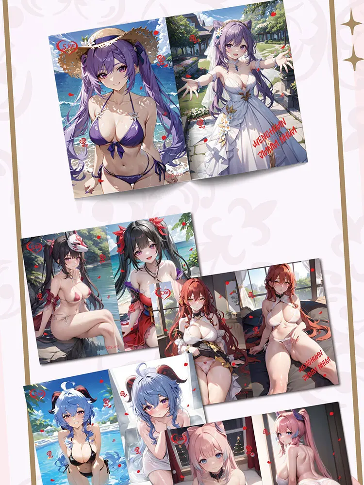 New Phantastic Carnival Card Goddess A5 Size Card Sexy Double-Sided Card Bikini Sexy Card Feas Doujin Toys And Hobby Gift