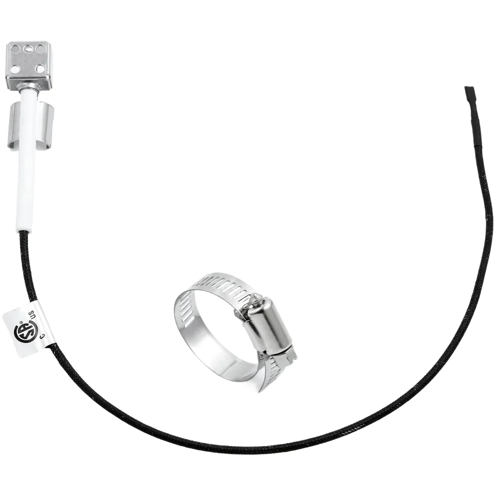 For charbroil Ignition System Wire Kit with B Shape Port Connector Porcelain Electrodes and 60cm High Temp Wire