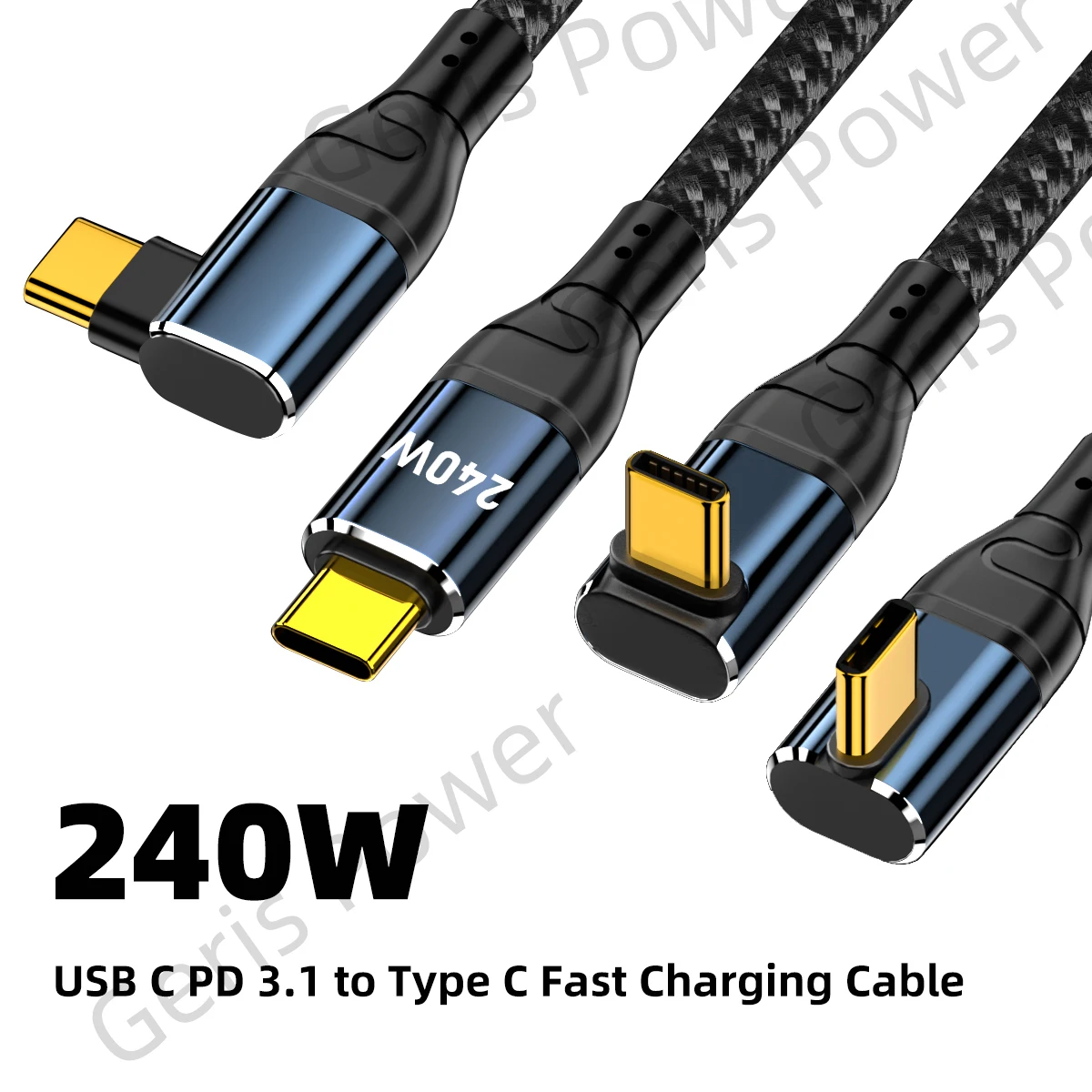 

PD 240W USB C to Type C Cable PD3.1 Fast Charging Cord for PS5 Nintendo Switch Samsung Huawei Xiaomi OPPO Oneplus for MacBook