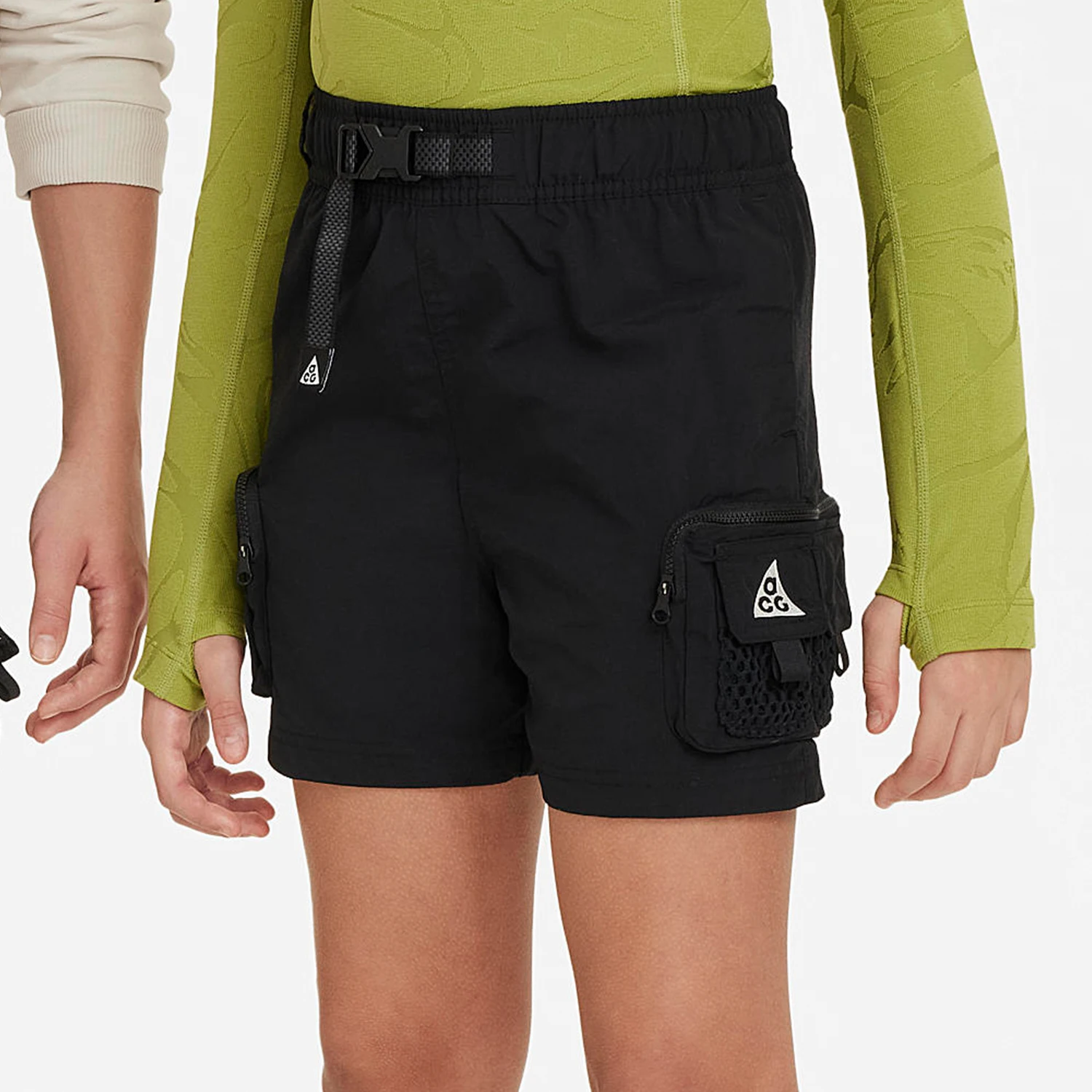 

Официальные летние новые тканые спортивные повседневные шорты-карго Nike для больших детей FN9222-010