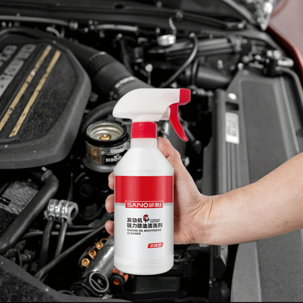 

Engine Degreaser Cleaner - Powerful Oil Stain Removal & Fire Prevention for External Cleaning