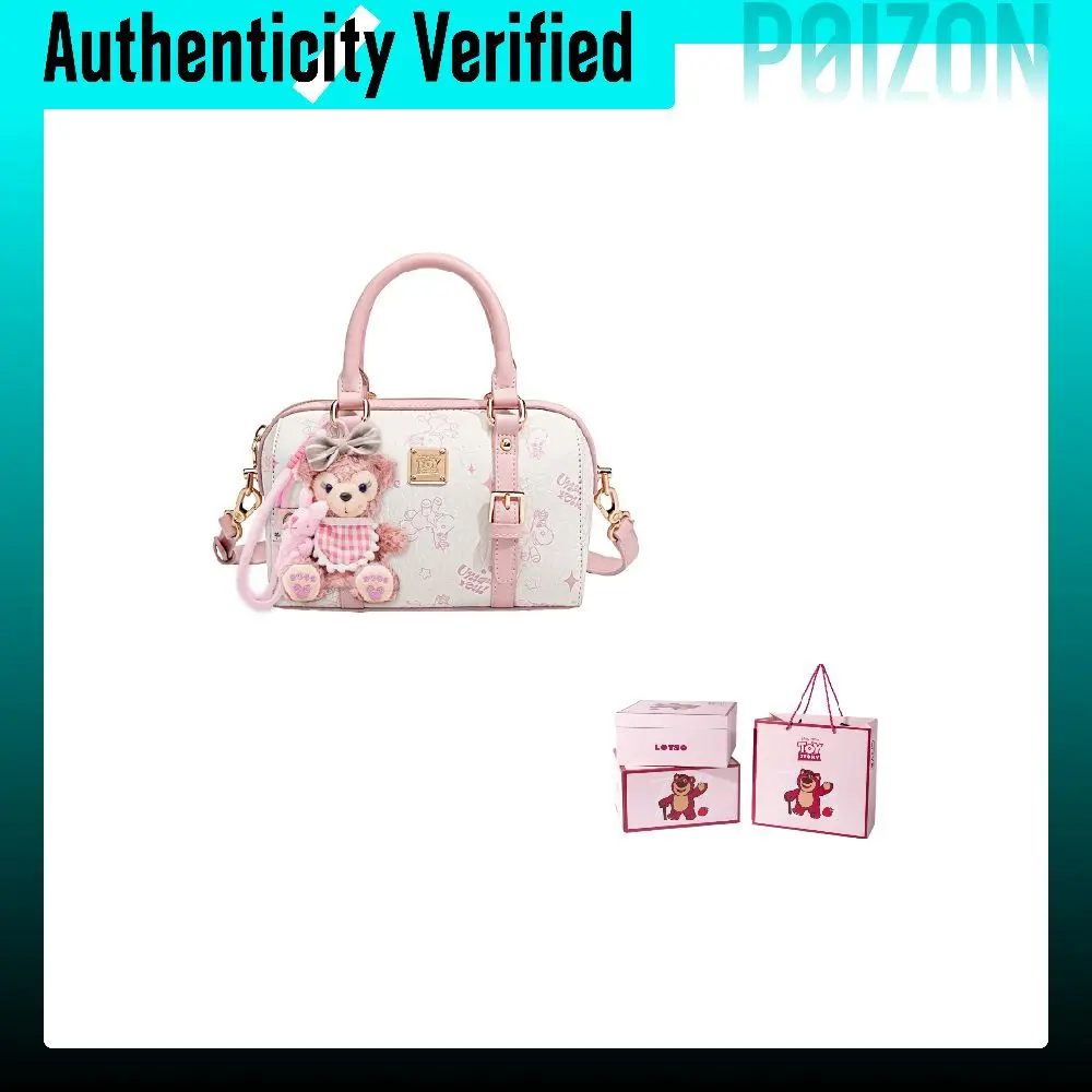 Disney Lotso Toy Story Pu Handbag Regular Women's Cherry Blossom Pink/Strawberry Pink BMK-73227